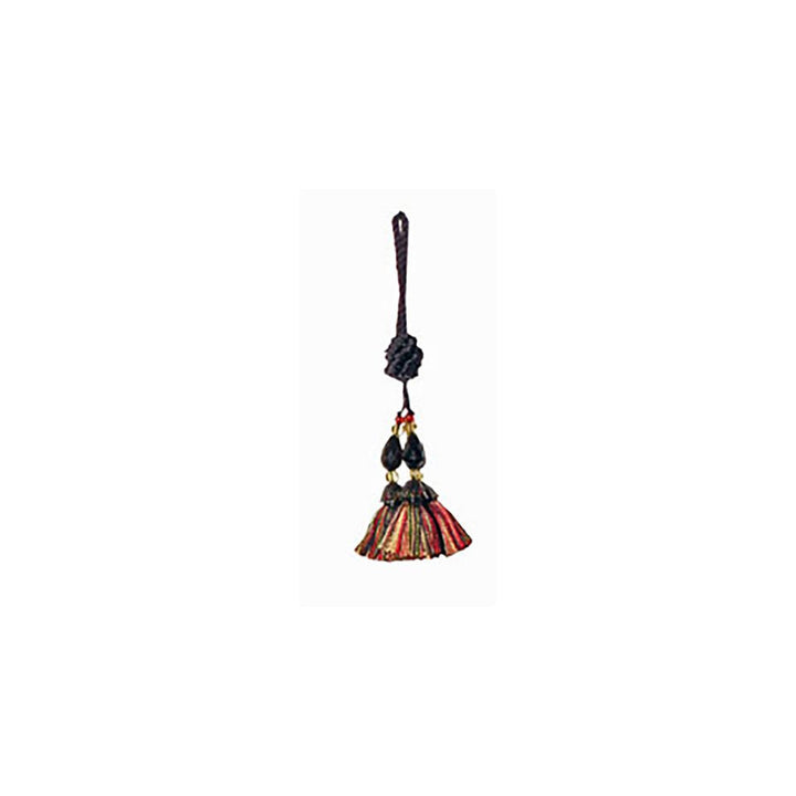 T1112 CUSH.TASSEL MIDNIGHT SUNSET CUSH.TASL by RM CoCo Fabric Crescendo See Sample 0 Horizontal: 0 and Vertical: 0 0 - Fabric Carolina -