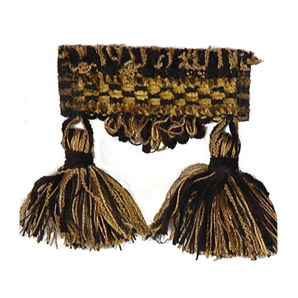 T1114 TASSEL FRINGE EBONY TASSEL FRINGE by RM CoCo Fabric Crescendo See Sample 0 Horizontal: 0 and Vertical: 0 0 - Fabric Carolina -