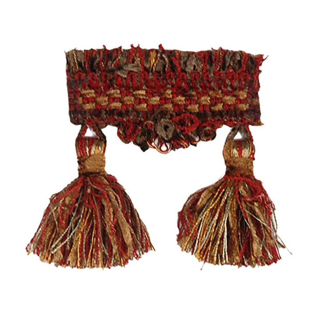T1114 TASSEL FRINGE MERLOT TASSEL FRINGE by RM CoCo Fabric Crescendo See Sample 0 Horizontal: 0 and Vertical: 0 0 - Fabric Carolina -