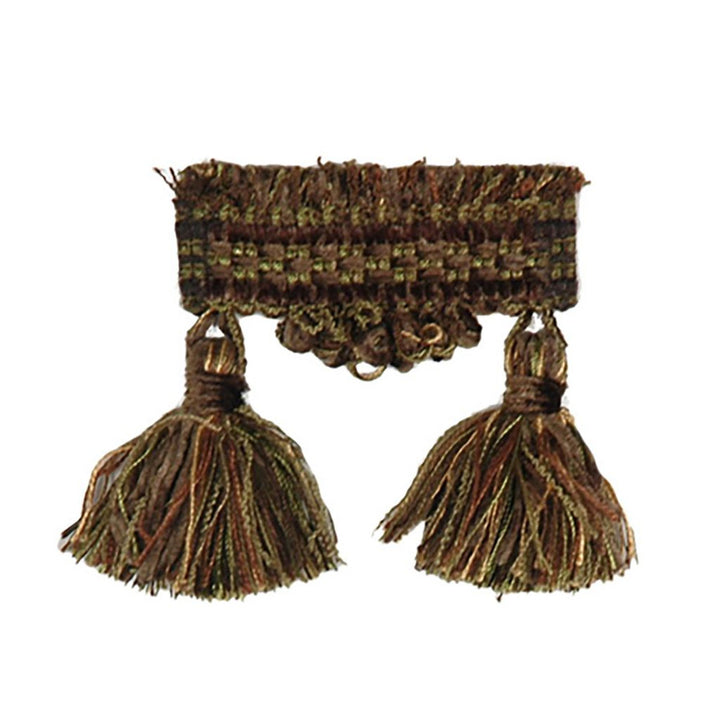 T1114 TASSEL FRINGE MOCHA THYME TASSEL FRINGE by RM CoCo Fabric