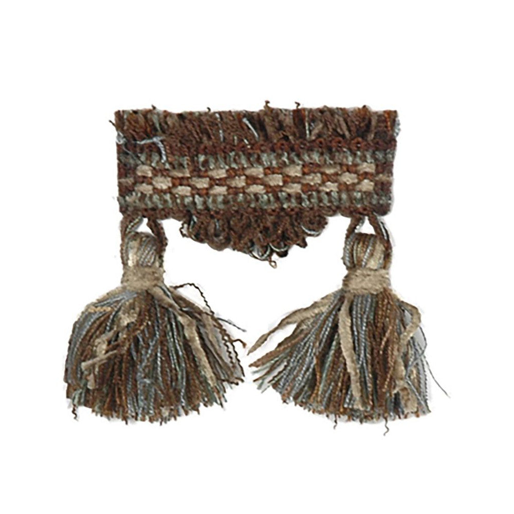 T1114 TASSEL FRINGE SPOT ROBINS EGG TASSEL FR by RM CoCo Fabric Crescendo See Sample 0 Horizontal: 0 and Vertical: 0 0 - Fabric Carolina -
