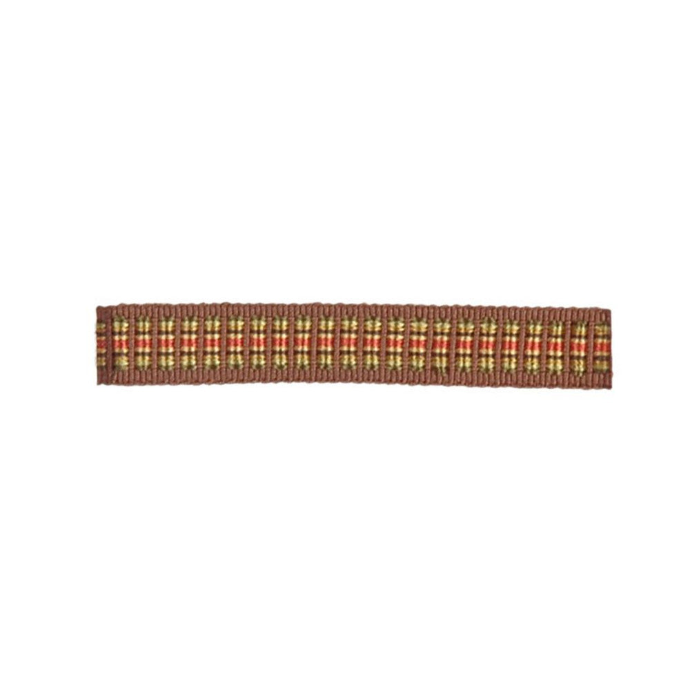 T1116 FLAT TAPE UMBER FLAT TAPE by RM CoCo Fabric Crescendo See Sample 0 Horizontal: 0 and Vertical: 0 0 - Fabric Carolina -
