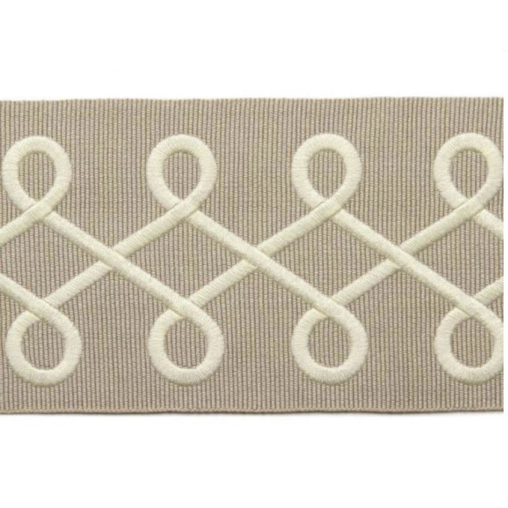 BD108 BORDER 3.125" Nude by RM CoCo Trim Creative Threads 95% Rayon 5% Polyester See Sample 0 Horizontal: 1.375 and Vertical: 0 3.125 - Fabric Carolina -