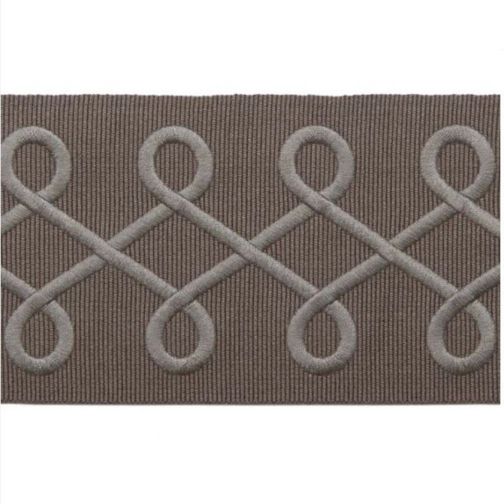 BD108 BORDER 3.125" Toffee by RM CoCo Trim Creative Threads 95% Rayon 5% Polyester See Sample 0 Horizontal: 1.375 and Vertical: 0 3.125 - Fabric Carolina -