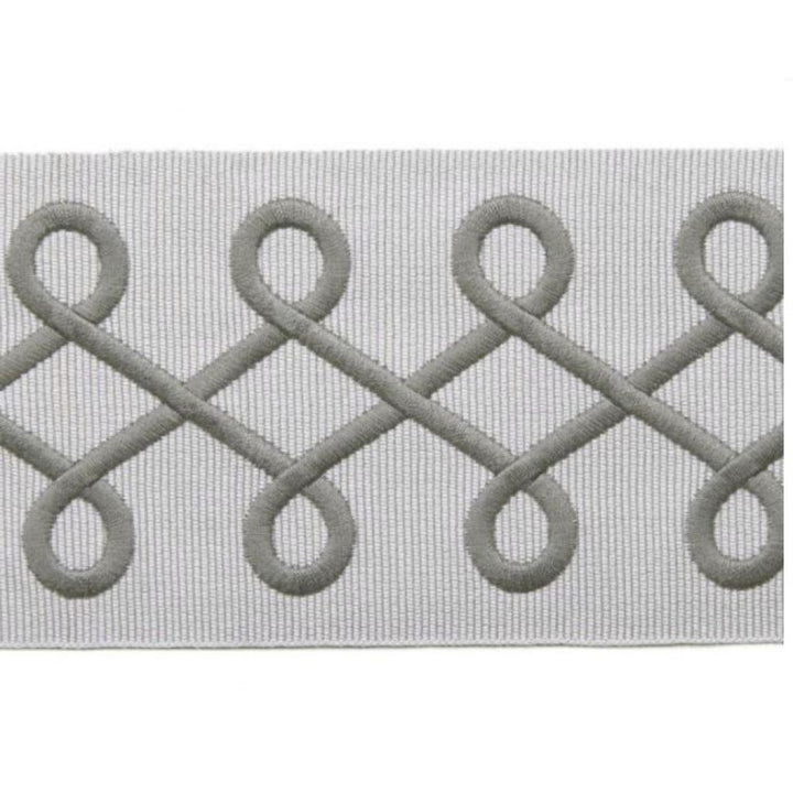 BD108 BORDER 3.125" Silver by RM CoCo Trim Creative Threads 95% Rayon 5% Polyester See Sample 0 Horizontal: 1.375 and Vertical: 0 3.125 - Fabric Carolina -