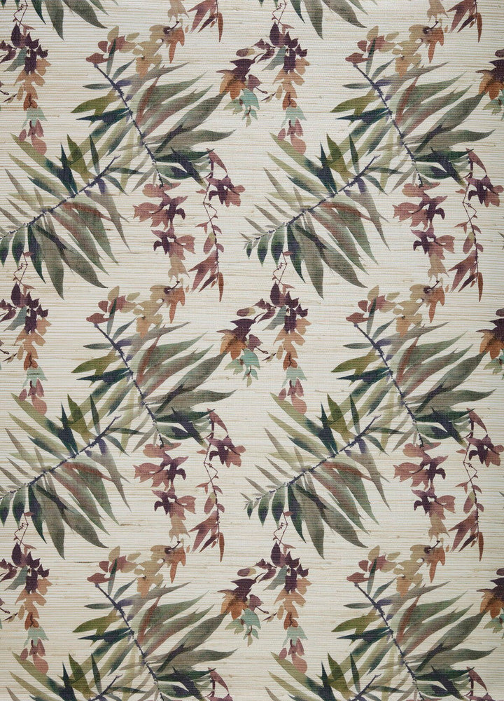 Essence Grasscloth (Wp) # 05 by 1838 Wallcoverings Wallpaper Essence STRAIGHT PASTE THE WALL UNITED KINGDOM V-16.5" 33.5"X6.56YD - Fabric Carolina -