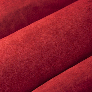 Vail Suede Ruby by RM CoCo Fabric