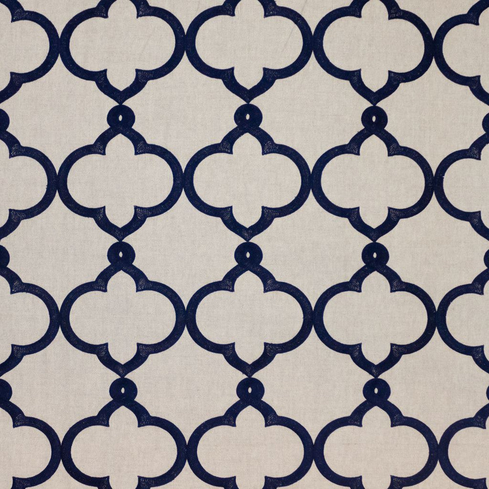 Kafu Trellis Indigo by RM CoCo Fabric