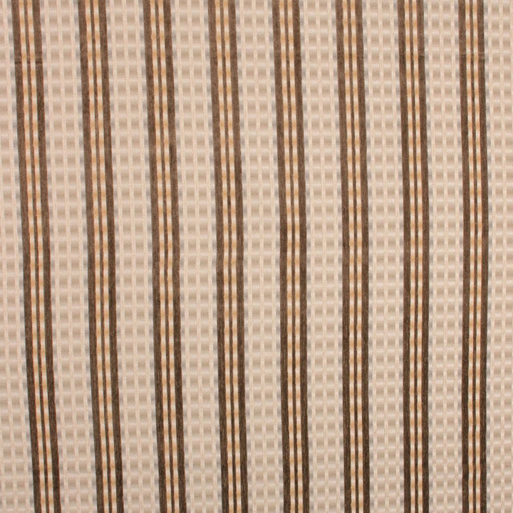Braxton Stripe Latte by RM CoCo Fabric Prive Vol 1 78% Rayon 21% Cotton 1% Nylon See Sample 33000 Horizontal: 3.88 and Vertical: 1 54 - Fabric Carolina -