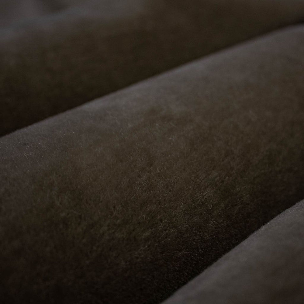Palais Royale Mohair Velvet Truffle by RM CoCo Fabric Palais Royal Mohair Velvet 100% Mohair face 100% Polyester backing See Sample 80000 Horizontal: 0 and Vertical: 0 54 - Fabric Carolina -