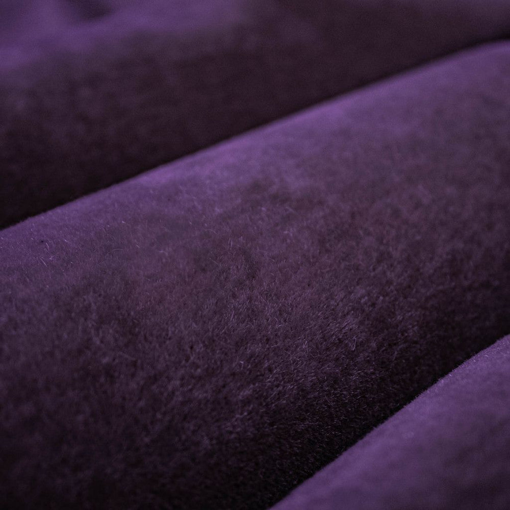 Palais Royale Mohair Velvet Aubergine by RM CoCo Fabric
