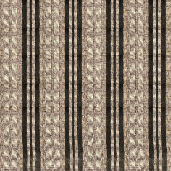 Braxton Stripe Chrome by RM CoCo Fabric Prive Vol 4 78% Rayon 21% Cotton 1% Nylon See Sample 33000 Horizontal: 3.88 and Vertical: 1 54 - Fabric Carolina -