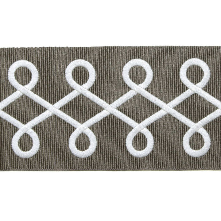 BD108 BORDER 3.125" Gray by RM CoCo Trim Creative Threads 95% Rayon 5% Polyester See Sample 0 Horizontal: 1.375 and Vertical: 0 3.125 - Fabric Carolina -