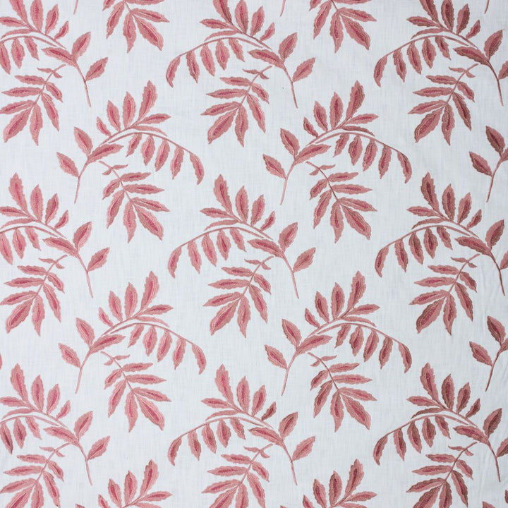 Falling Leaves Rose Quartz by RM CoCo Fabric 2018 Spring - Prive Collection 100% Cotton Embroidery 100% Viscose Base See Sample 0 Horizontal: 1615 54  - Fabric Carolina -