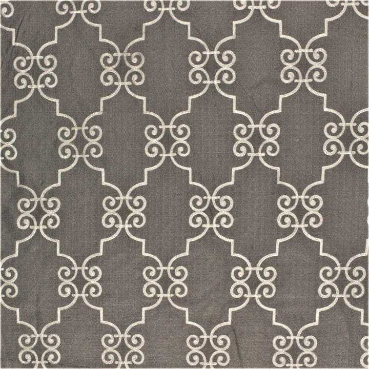 French Quarter Silver Cloud by RM CoCo Fabric Inspired Living Vol 12 100% Polyester See Sample 0 Horizontal: 7.5 and Vertical: 11.75 57 - Fabric Carolina -