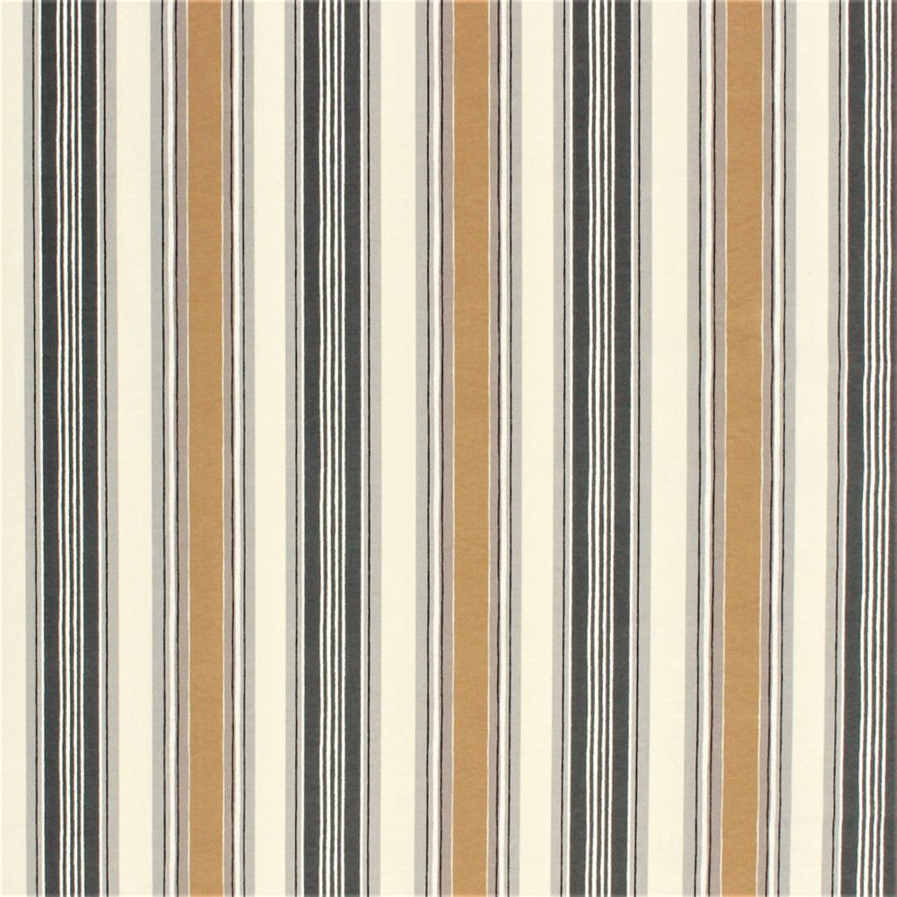Le Cirque Stripe Silverstone by RM CoCo Fabric Inspired Living Vol 12 50% Cotton 50% Polyester See Sample 0 Horizontal: 9 and Vertical: 0 55 - Fabric Carolina -