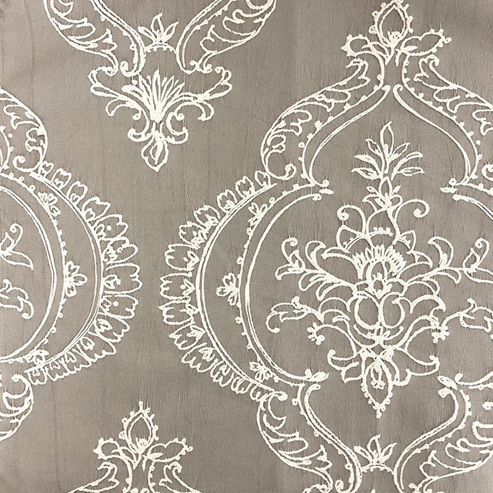 Pietro Paisley Platinum by RM CoCo Fabric Inspired Living Vol 12 71% Polyester 28% Cotton 1% Lycra See Sample 0 Horizontal: 13 and Vertical: 23.5 53 - Fabric Carolina -