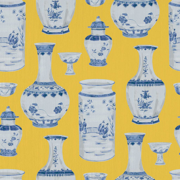 Ming Dynasty Dynasty Yellow by RM CoCo Fabric