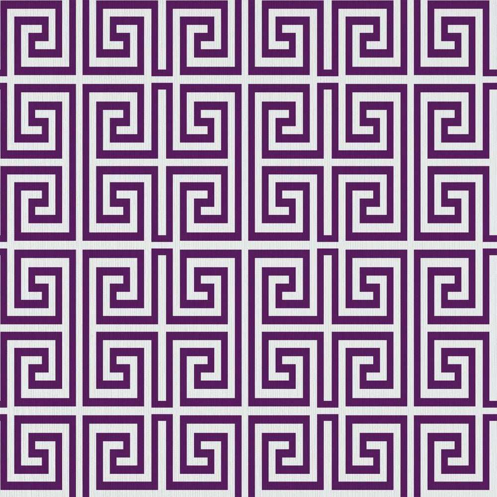 Emperor's Fret Amethyst by RM CoCo Fabric