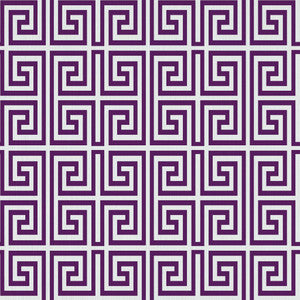 Emperor's Fret Amethyst by RM CoCo Fabric