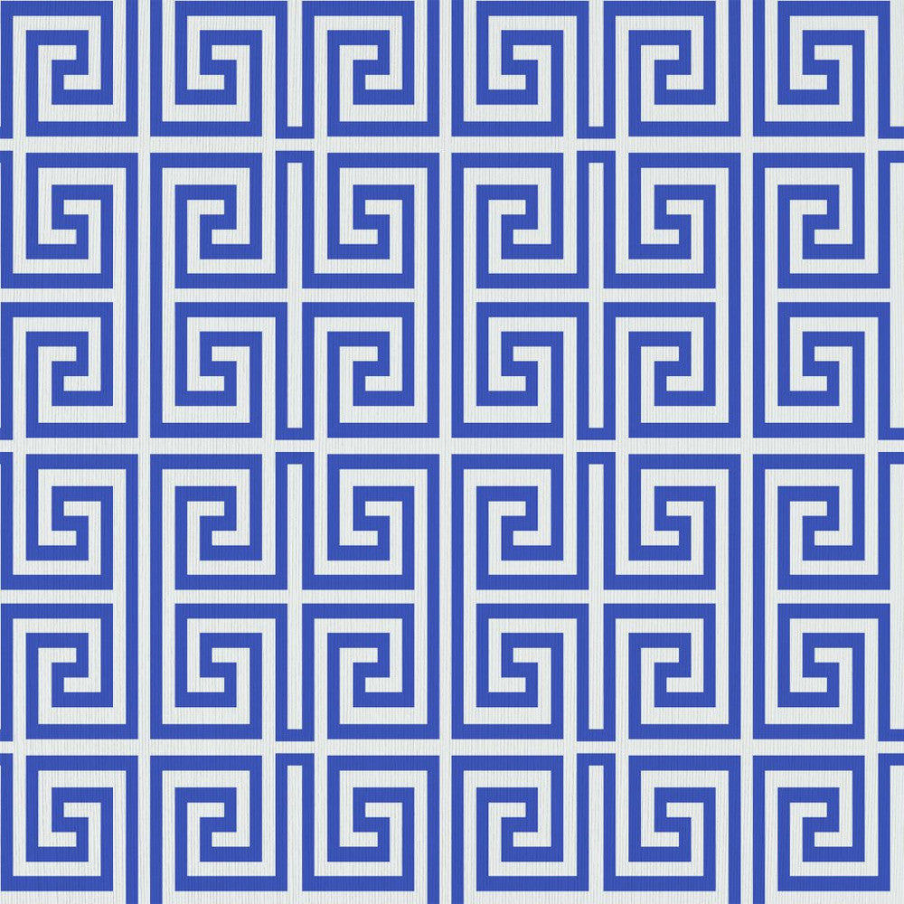 Emperor's Fret Porcelain by RM CoCo Fabric