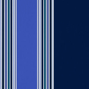 Ming Stripe Indigo by RM CoCo Fabric