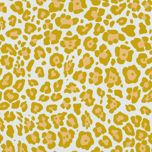 Leopard Dance Jonquil by RM CoCo Fabric