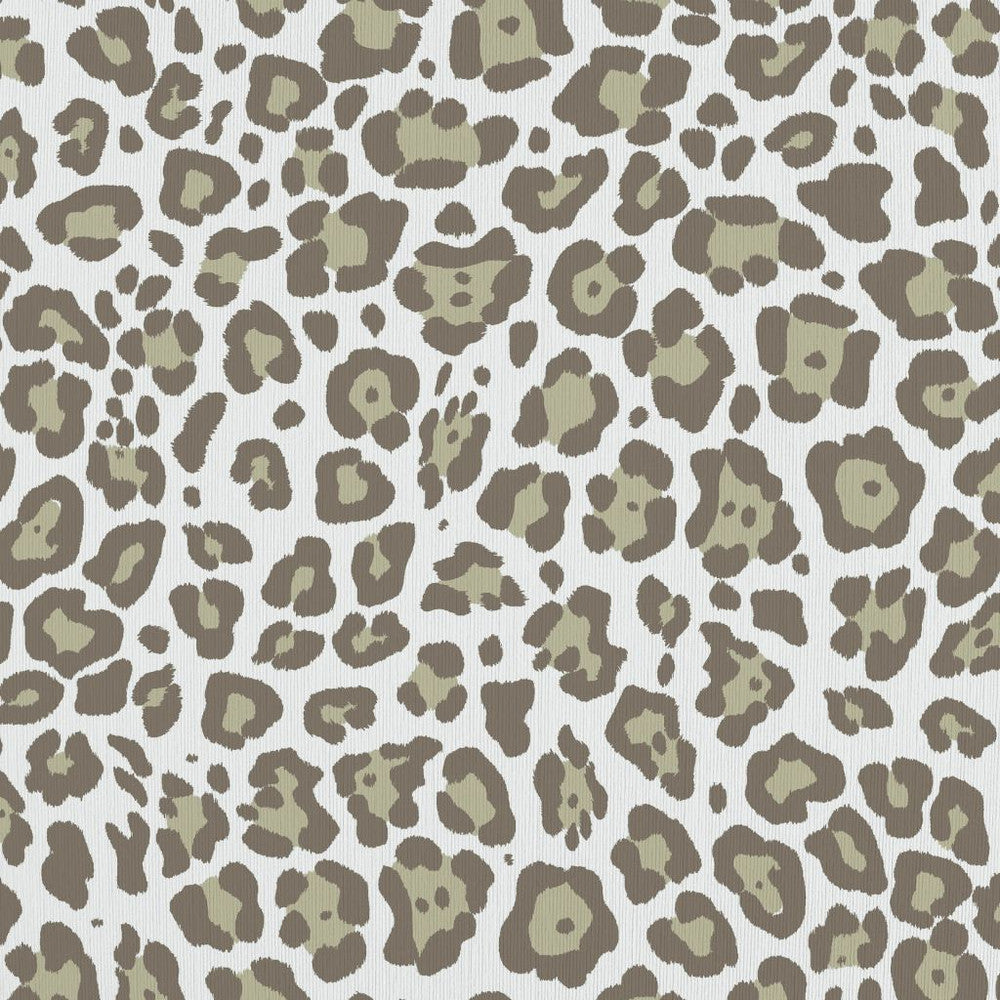 Leopard Dance Linen by RM CoCo Fabric