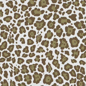 Leopard Dance Toffee by RM CoCo Fabric