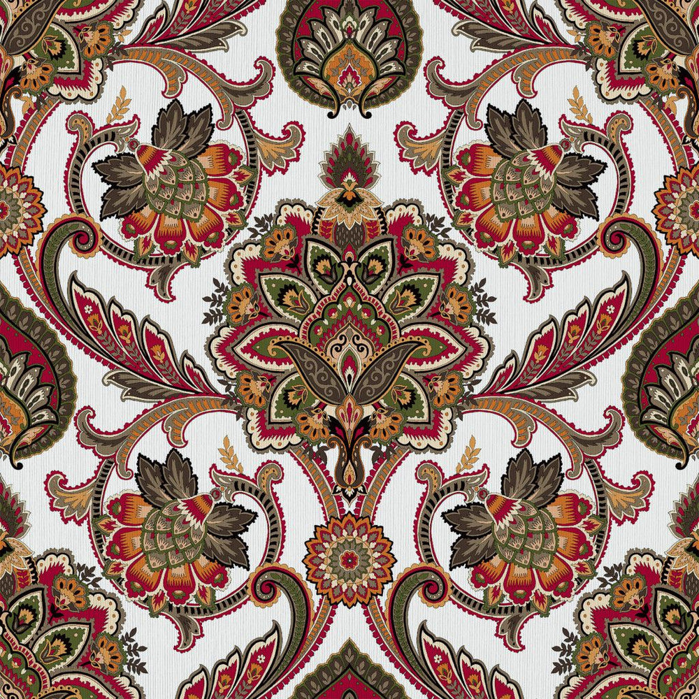 Blickling Garden Damask Desert Rose by RM CoCo Fabric