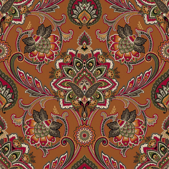 Blickling Garden Damask Spice Road by RM CoCo Fabric