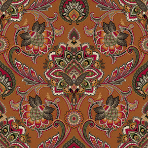 Blickling Garden Damask Spice Road by RM CoCo Fabric