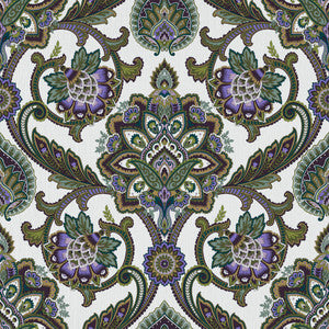 Blickling Garden Damask Sugar Plum by RM CoCo Fabric