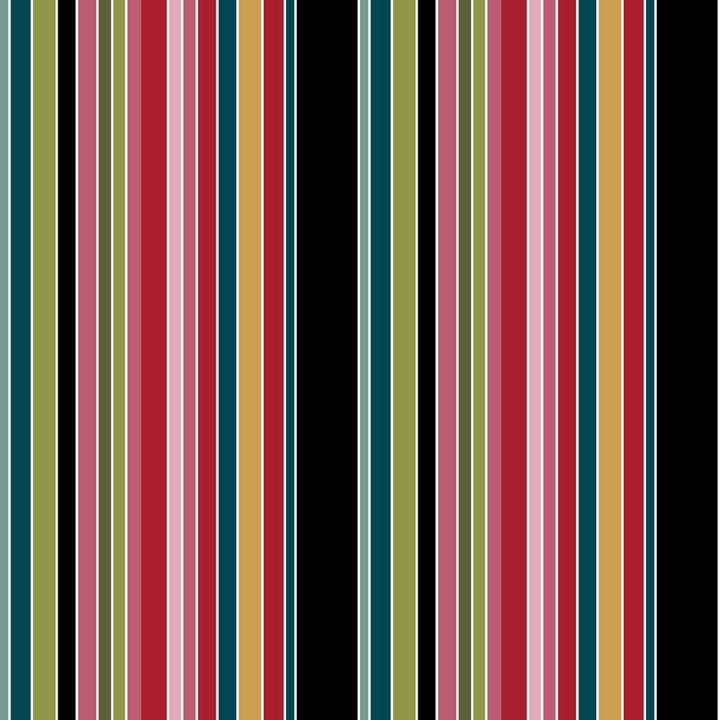 Piccadilly Stripe Black Jewel by RM CoCo Fabric ColorWorks Fall 2021 RM Studio See Sample 0 Horizontal: 6.75 and Vertical: 0 0 - Fabric Carolina -