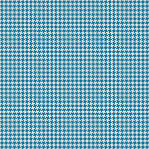 Sherlock Houndstooth Aegean by RM CoCo Fabric