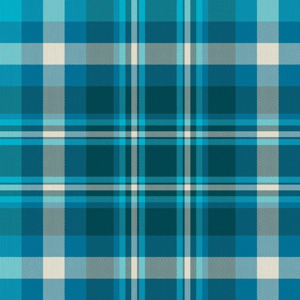 Ipswich Plaid Aegean by RM CoCo Fabric