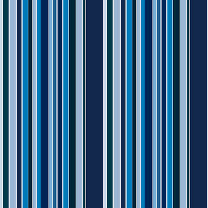 Piccadilly Stripe Mood Indigo by RM CoCo Fabric