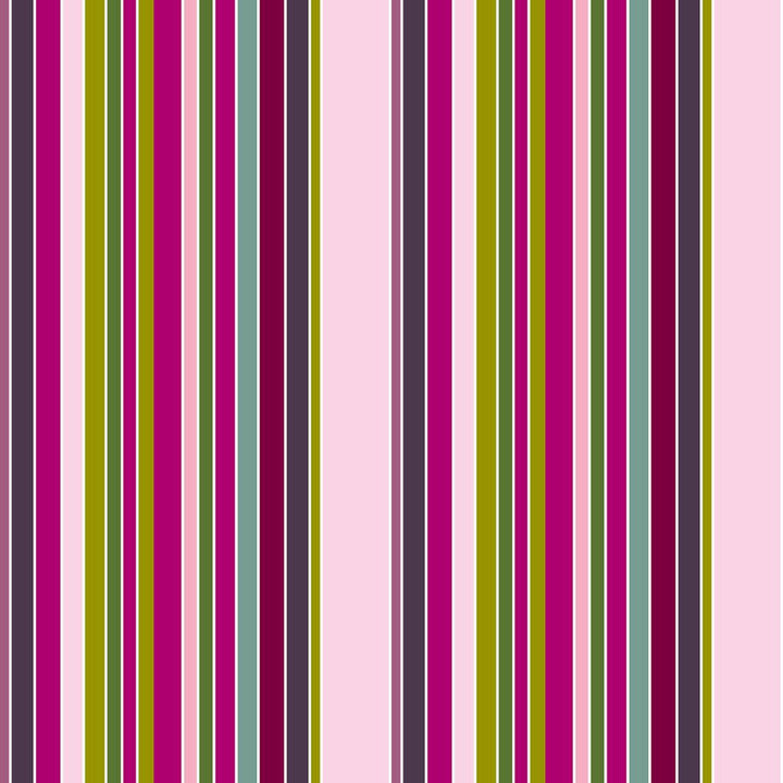 Piccadilly Stripe Peony by RM CoCo Fabric