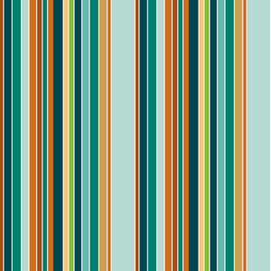 Piccadilly Stripe Tidal Pool by RM CoCo Fabric
