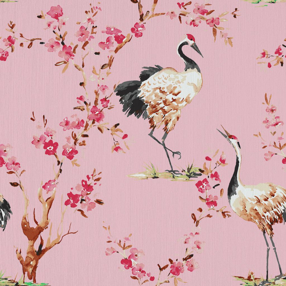 Manchurian Cherry Blossom by RM CoCo Fabric