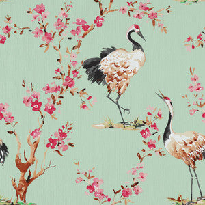 Manchurian Celadon by RM CoCo Fabric