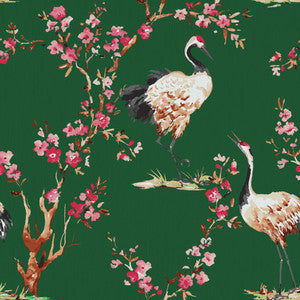 Manchurian Emerald by RM CoCo Fabric