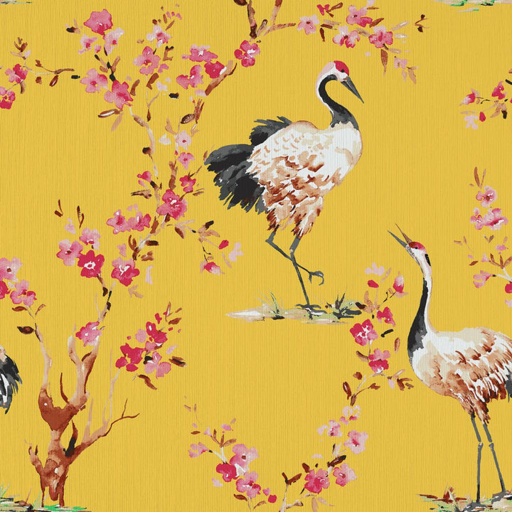 Manchurian Imperial Yellow by RM CoCo Fabric