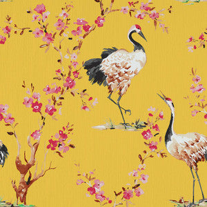 Manchurian Imperial Yellow by RM CoCo Fabric