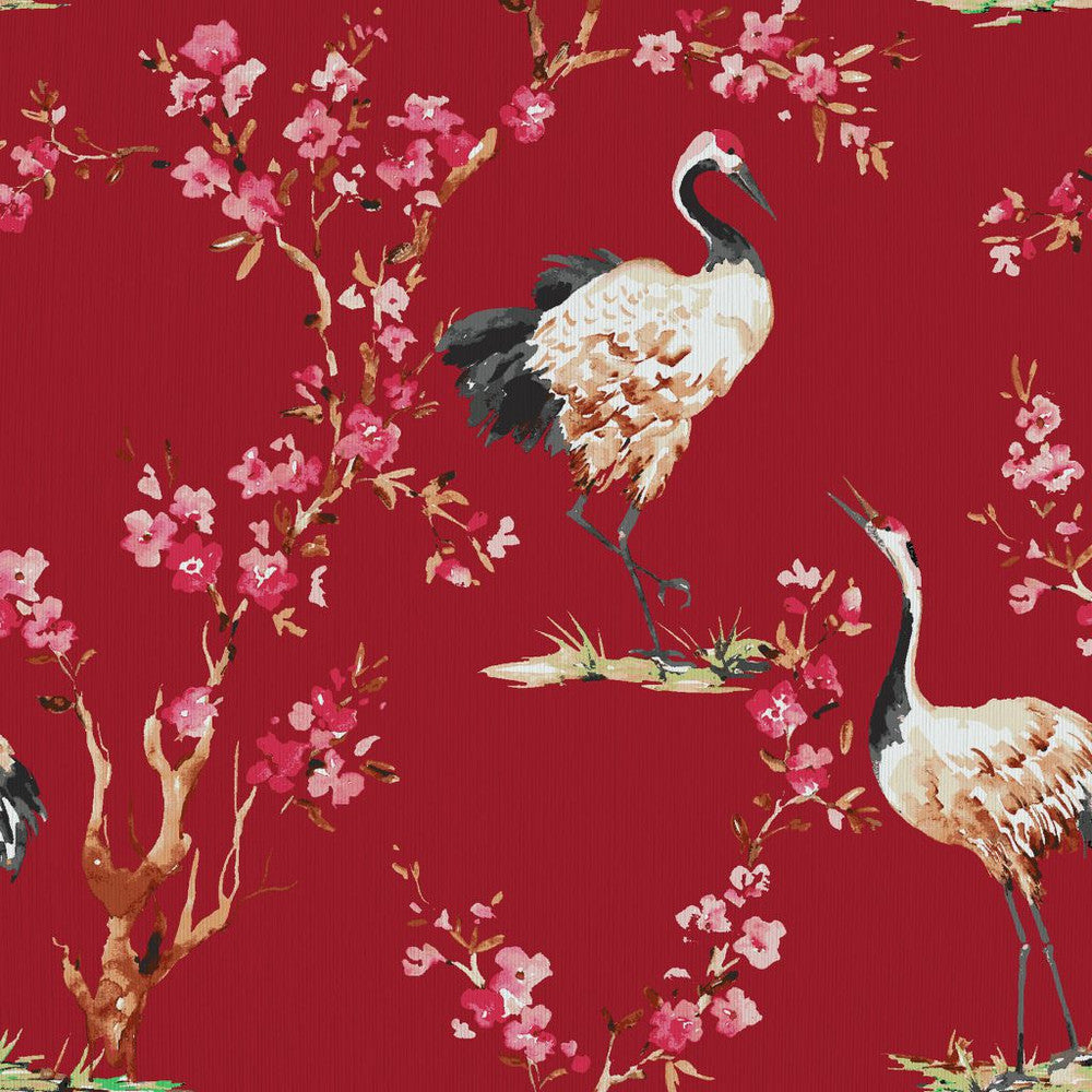Manchurian Maraschino by RM CoCo Fabric