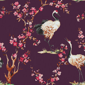Manchurian Plum by RM CoCo Fabric