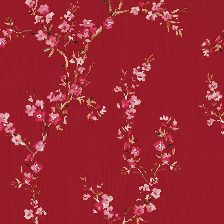 Manchurian Blossoms Maraschino by RM CoCo Fabric