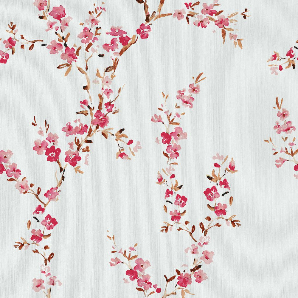 Manchurian Blossoms Opal by RM CoCo Fabric