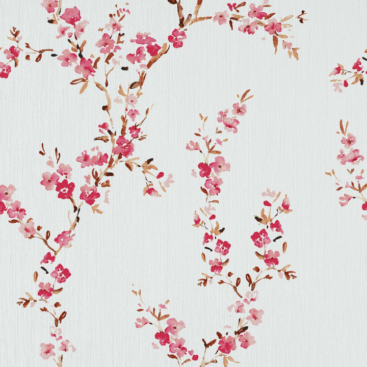 Manchurian Blossoms Opal by RM CoCo Fabric
