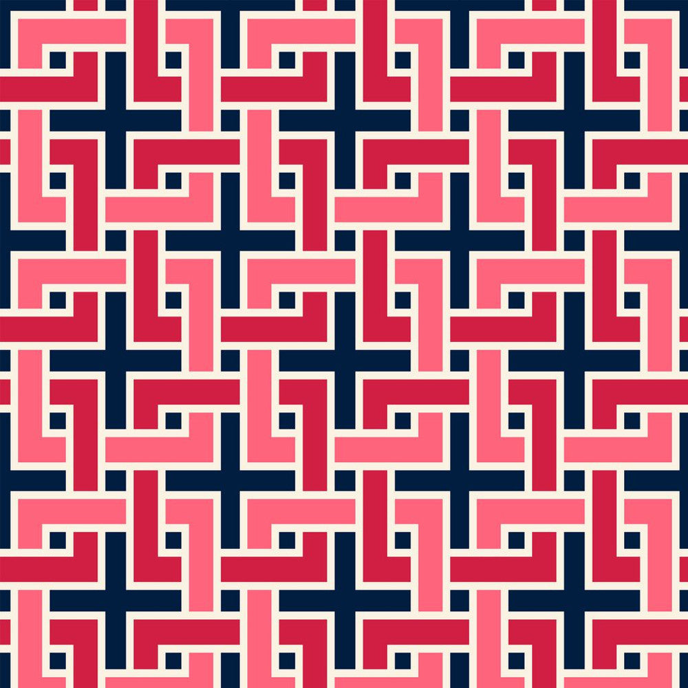 Manchurian Fret Britannia by RM CoCo Fabric